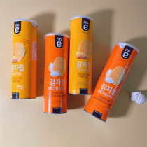 South Korea imported potato chips snacks IME Korean potato chips puffed food original cheese cream onion flavor bucket