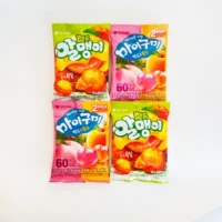 [4 пакета в руках] Персик очищенный 2+2 Комбинация вкусов Персик 2