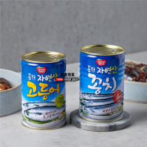 Canned saury South Korea imported dongwon Dongyuan instant canned fish 400g Korean canned fish mackerel