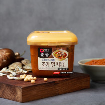 Spot Korean original imported seasoning sauce Qingjing Garden Clam fish soup with sauce 450g Korean style sauce soup