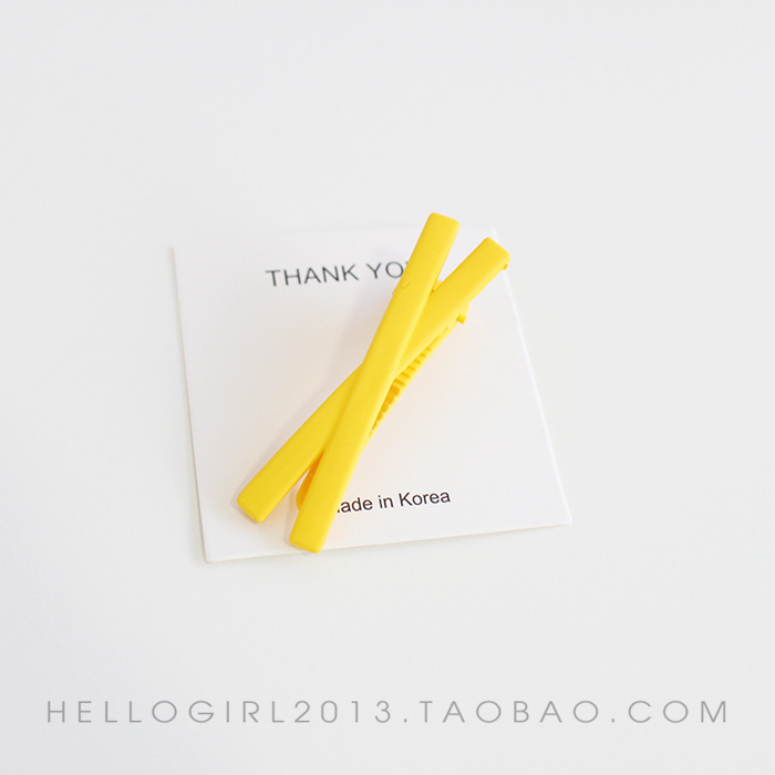 Cô gái trái tim nhỏ màu mờ chéo Liu Hai Clip Word Clip Hàn Quốc cơ bản Kẹp tóc bên Clip Phụ kiện tóc Mũ - Phụ kiện tóc bộ dây buộc tóc cho bé gái
