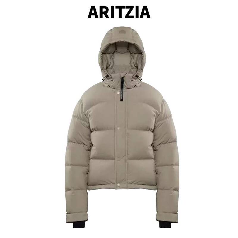 Aritzia Canadian down Jacket for Women, Super Puff Matte Goose down Four-Panel Puffer Hooded Thickened Coat Aritzia Canadian down Jacket for Women, Super Puff Matte Goose down Four-Panel Puffer Hooded Thickened Coat