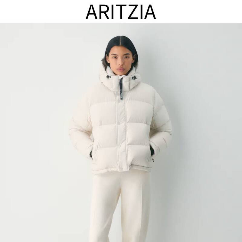 Canada Aritzia Women's Super Puff Matte Goose down Four-Panel Puffer Hooded Thickened Jacket