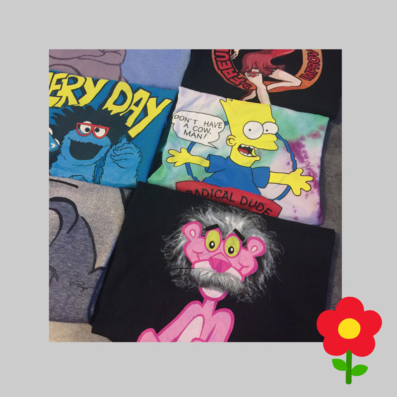 (Overseas D purchase) American vintage T-shirt collection