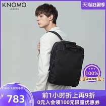 KNOMO handbag mens business mens backpack 2021 new backpack briefcase 15 inch computer bag commuter