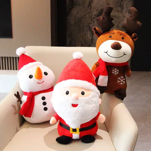 Милая плюшевая кукла, детская рождественская игрушка, подушка для сна, подарок на день рождения