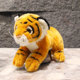 Simulated Siberian tiger plush toy doll white tiger zoo doll pillow ເສືອເດັກນ້ອຍສີຂາວ