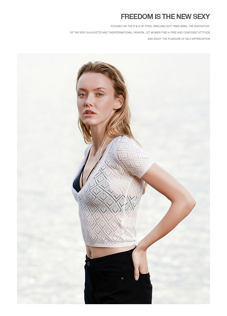 Easy Under 2018 Mới Lan Zhuoli Bralette Dây đeo áo ngực miễn phí áo lót nâng ngực