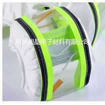 New reflective strip transparent PVC protective cover anti-sheath splash cover anti-acid and alkali anti-leakage corrosion flange box