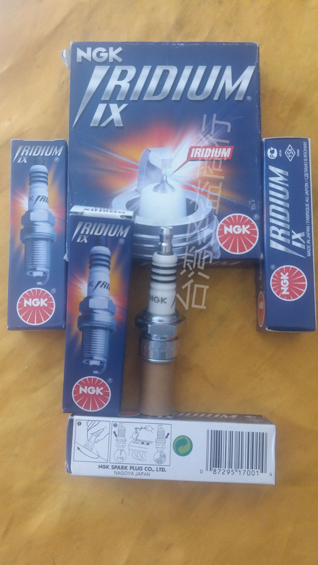 Biyajiu overpower spark plug bully and bully fire nozzle NGK Iridium gold spark plug fire nozzle