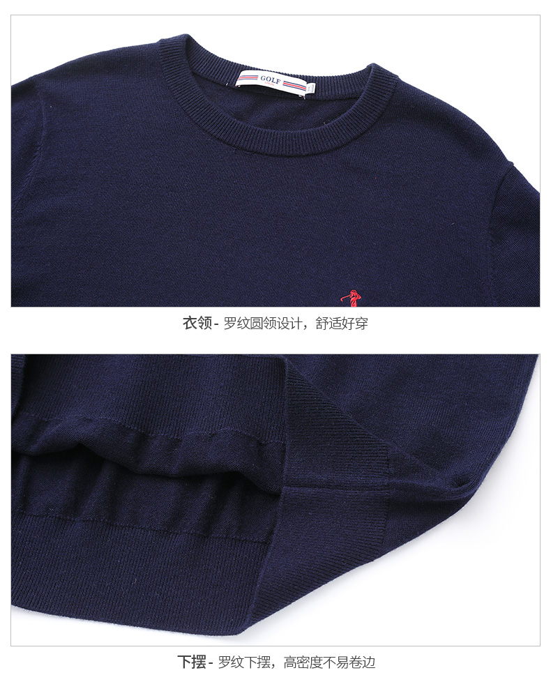 美国 GOLF 男士羊毛混纺 休闲针织衫 图10