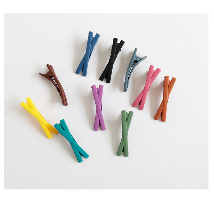 Nhật Bản và Hàn Quốc đơn giản nhỏ tươi dễ thương kẹp tóc kẹp cạnh Liu Haifa clip Hàn Quốc net đỏ top clip phụ kiện tóc mũ - Phụ kiện tóc băng đô rửa mặt