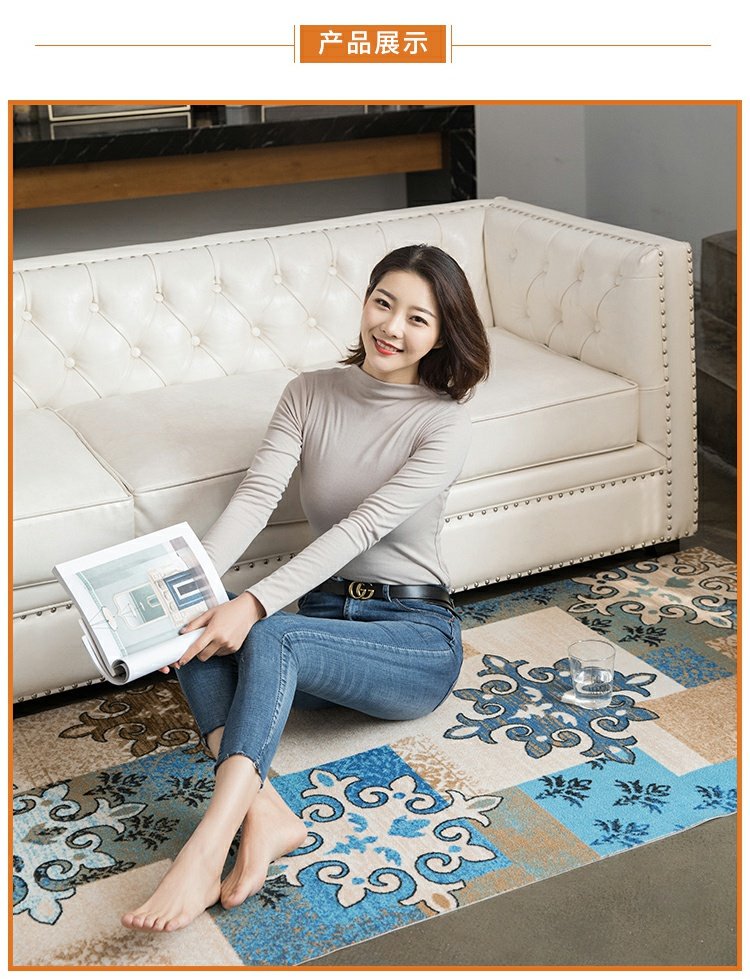 Có thể cắt nhà foyer sàn mat cửa bếp bàn cà phê phòng khách cầu thang hành lang lối vào cửa trượt tùy chỉnh thảm - Thảm sàn xốp trải sàn 60x60