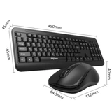 Беспроводная клавиатура, мышка, комплект, ноутбук для офиса, бизнес-версия