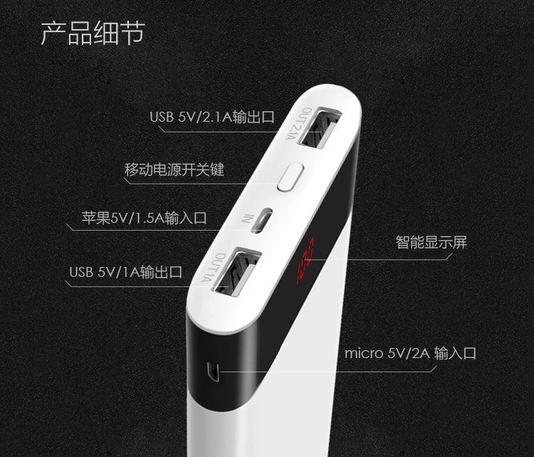 ? Patriot 20000M mA sạc kho báu dung lượng lớn di động điện thoại di động mỏng số lượng đáng kể của mini-táo nhanh phí vivo Huawei 20000 mAh có thể sạc lại kho báu tùy chỉnh cá nhân biểu tượng chữ - Ngân hàng điện thoại di động xiaomi gen 3