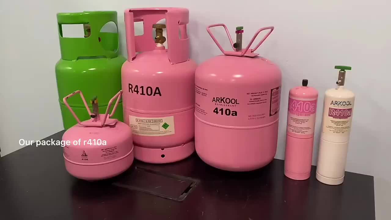 Refrigerant Price Gas R410a R410 Cylinder Car Air Conditioning In