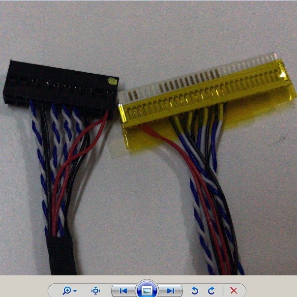 14-inch 15-inch single six-screen line 30-pin piece inserts single 6-bit LCD cable 141 flat cable universal plate retrofit wire