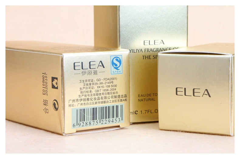 ELEA Ilia Gold Cologne Quý ông truy cập Nước hoa nữ giới Cologne - Nước hoa