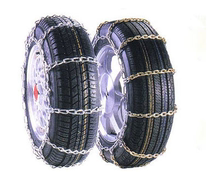 Forklift forklift forklift anti-snow chain construction machinery snow chain coarse metal alloy snow chain