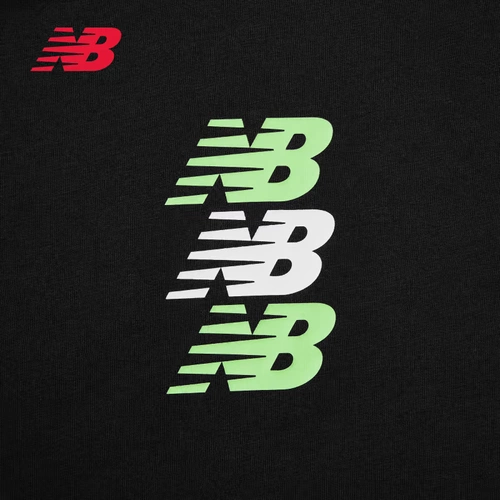 New balance, летняя модная комфортная спортивная трикотажная футболка с коротким рукавом