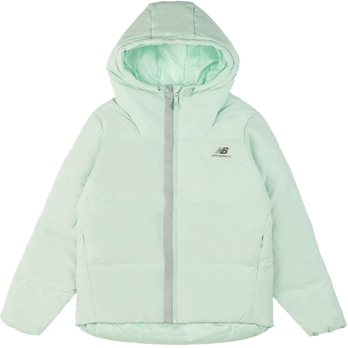 New balance, короткая толстовка с капюшоном для отдыха, пуховик, официальный продукт