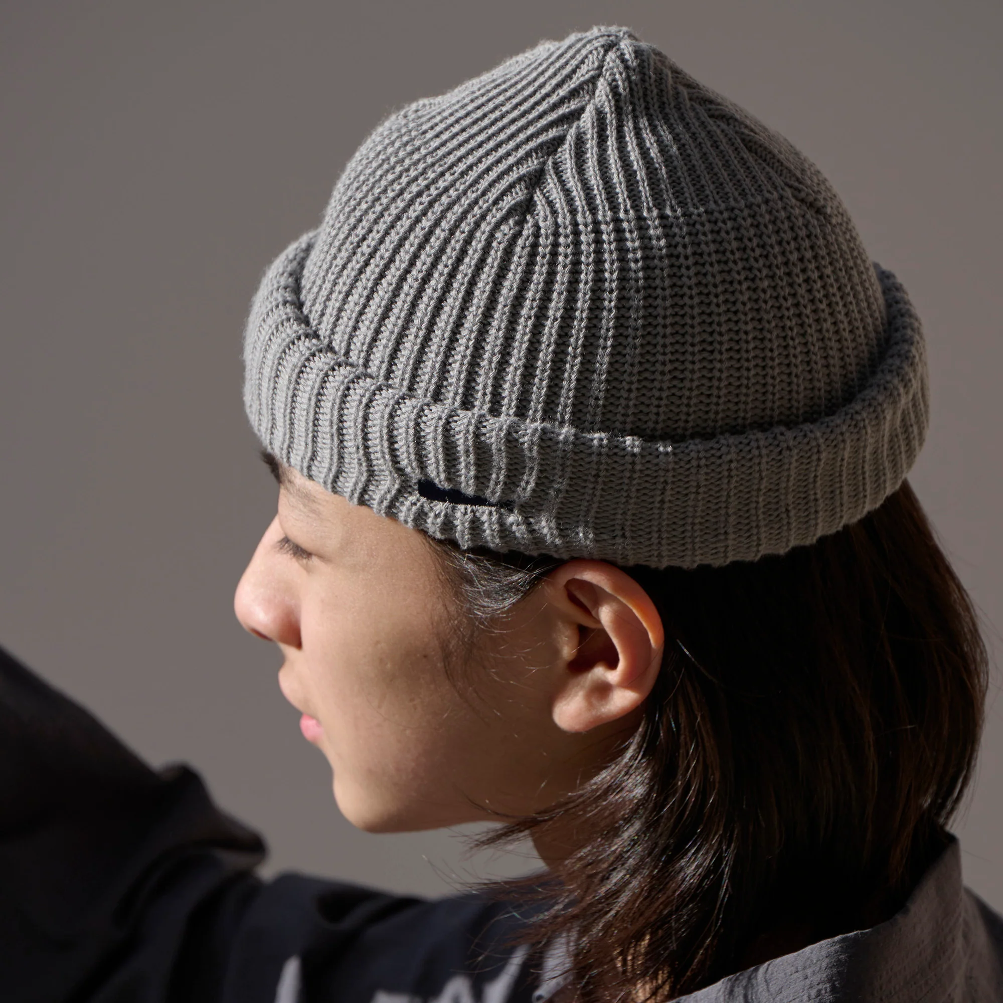 壹树DESCENDANT DAWN BEANIE 刺绣鲸鱼保暖针织冷帽25SS