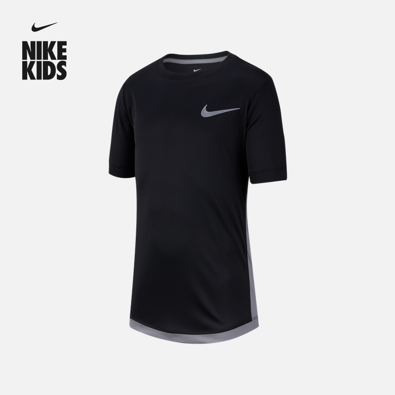 Nike Nike official DRI-FIT big boy (boy) short-sleeved training top summer new T-shirt AV4896