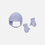 Nike, бархатная спортивная кепка подходит для мужчин и женщин, перчатки, зимний детский комплект