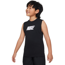 Nike Nike official childrens DRI-FIT big boys sleeveless training top summer breathable FB1281