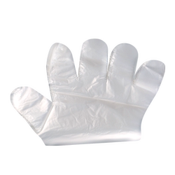 Disposable Food Gloves, Thickened Pe Plastic Transparent Film for Dining, Eating Crayfish, Kitchen Baking, Household Use, and Hairdressing