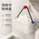Suction cup discarded face towel storage box wall hanging