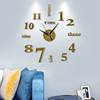 3D Clock Alarm Clock Wall Clock Living Room Trendy Wall Clock Home Wall Clock Living Room 2023 Model Clock