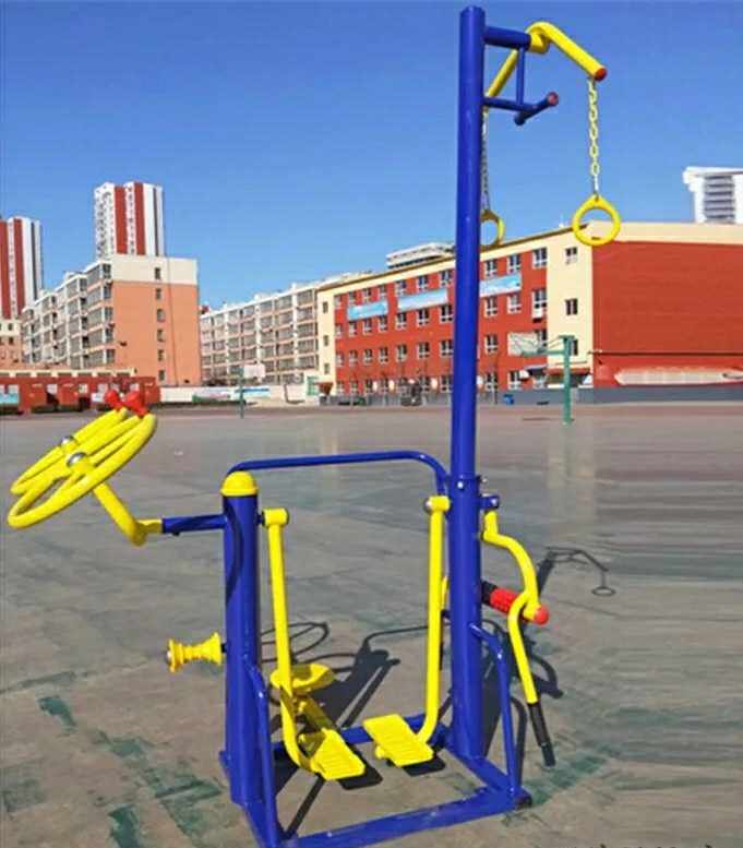 Outdoor Fitness Equipment Community Square Outdoor Middle Aged Exercise Home Six-In-Four All-in-one Multifunction Combination