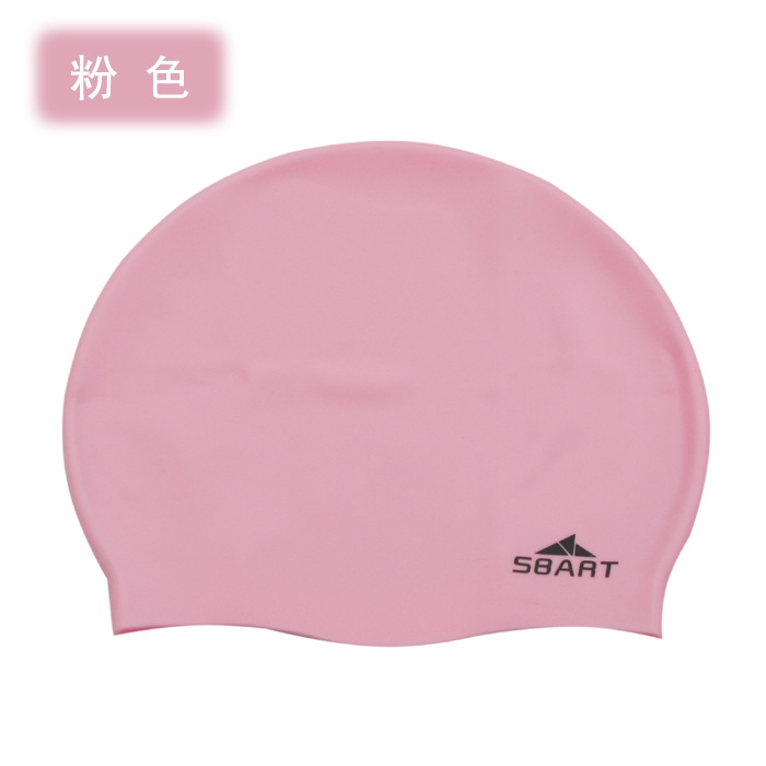 Mũ bơi Sbar Shark Bart Tóc dài Người lớn Không thấm nước Earmuffs lớn Đàn ông và Phụ nữ Trẻ em Mũ bơi Silicone nón bơi trẻ em