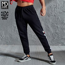 MuscleDog Muscle Dog Simple Winter Loose Bundle Foot Sports Fitness Training Sweatpants Men Men