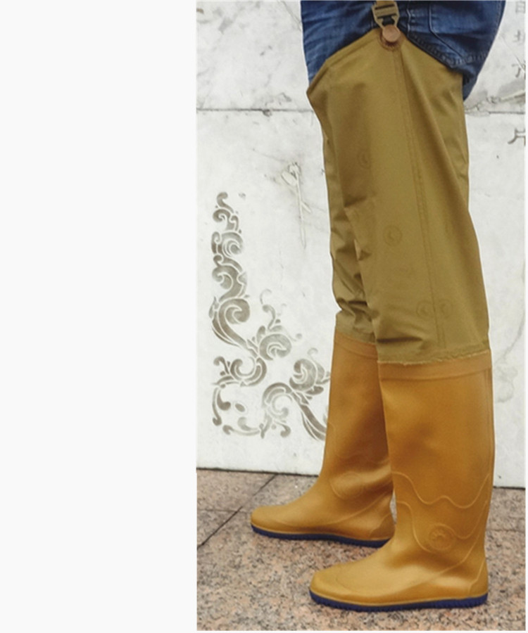 Chaussures - bottes caoutchouc homme - semelle tendon - Ref 963582 Image 6