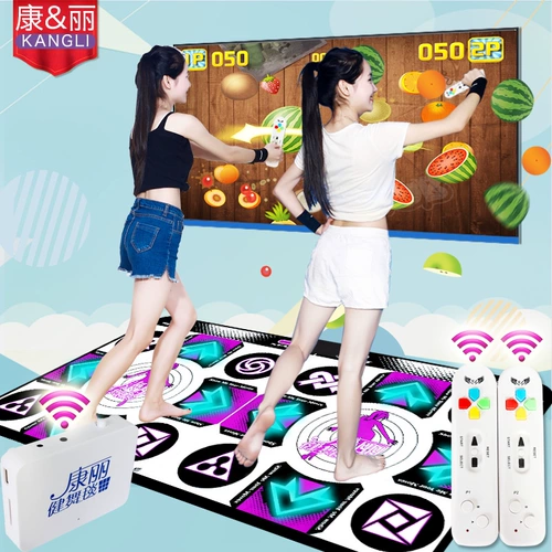 Кангли танцевальное одеяло домохозяйство компьютерное телевидение двойное использование двойной беспроводной соматосенсорной игры.