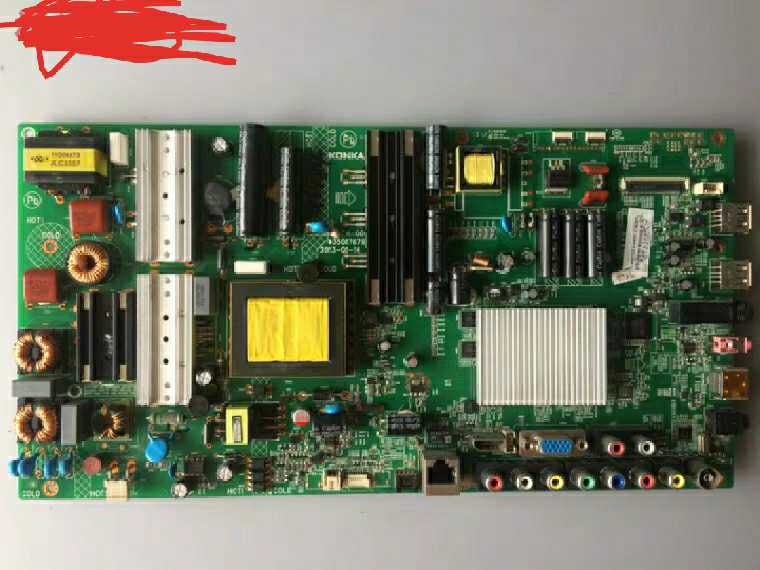 Original Kangjia LED55M5580AF motherboard 35017679 screen 72000211YT 211YT