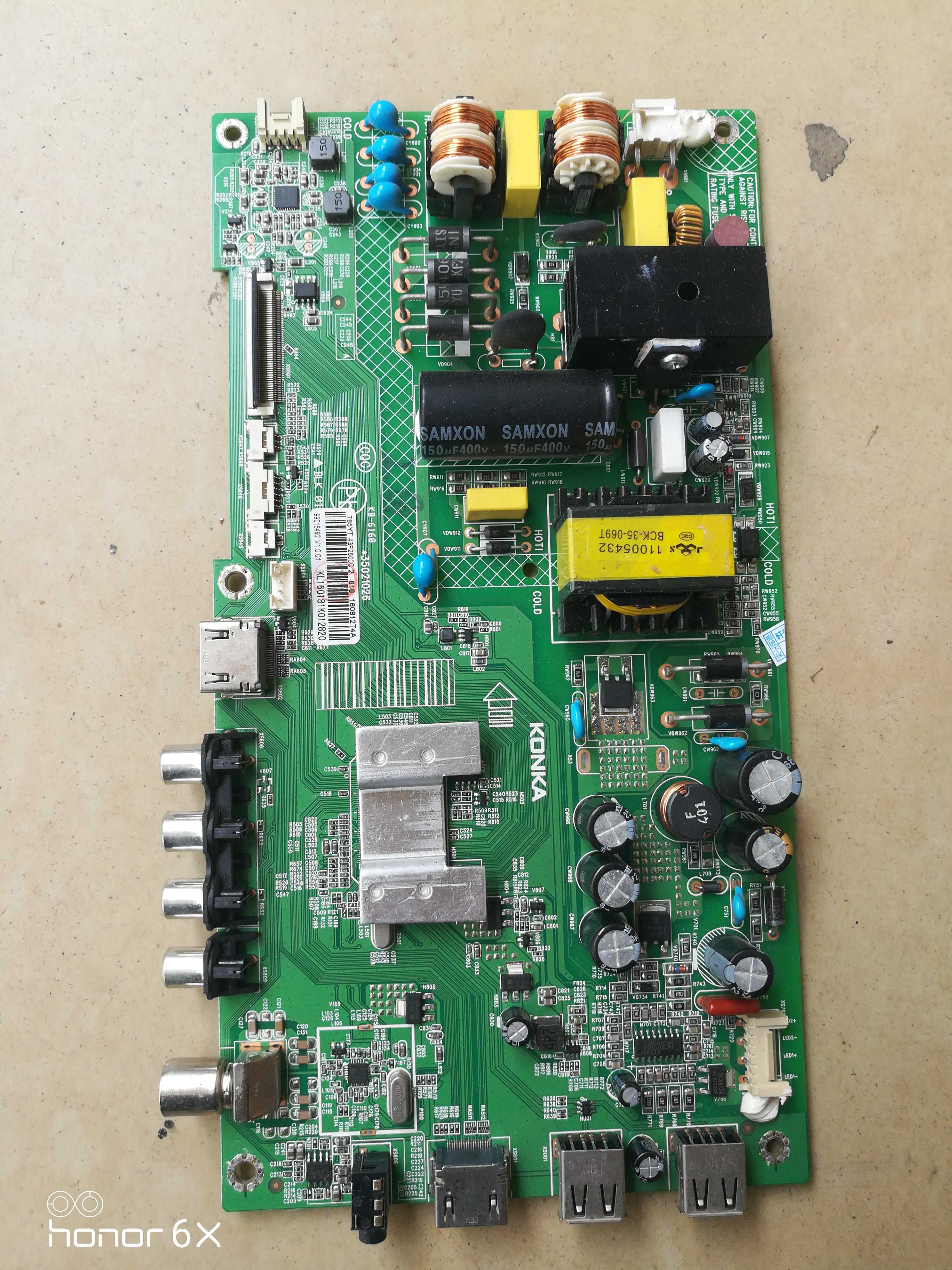 Original Kangjia LED40F2600C motherboard 35021026 screen 785YT