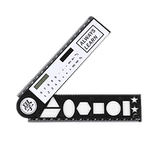 Универсальная линейка, милые обучающие канцтовары для школьников на солнечной энергии