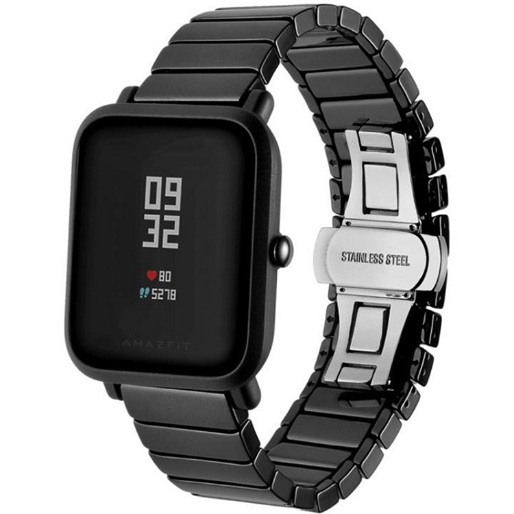 72H出貨 佳明 Vivoactive 4 手錶帶 陶瓷錶帶 智能手錶帶 替換腕帶 一株陶瓷手錶帶 時尚簡約 22MM 商務型手錶帶