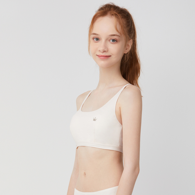 Aimer Junior loves young warm wheat fragrant girl second-stage short vest AJ1156232