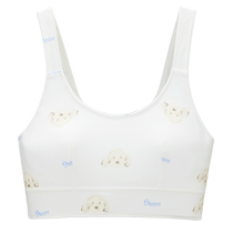 Admiration girl bra girl primary school junior high school student development period underwear mid-length vest type A 3A antibacterial nipple