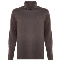 Mr. Aimu 23AW Mr. Warm Style - Silk Cashmere Mens High Collar Pullover Long Sleeve NS81K243