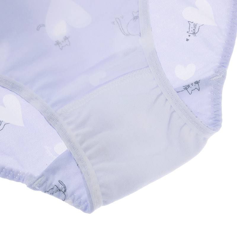 aimer kids love children angel pants printed soft cute waist briefs AK1222821