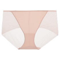 Aimu underwear womens mesh breathable mid-waist boxer briefs AM238541