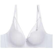 Admiration Underwear Women Summer Thin Hole Breathable Non-Protruding Points Fat MM Large Size Underwear Petal Bra AM118551