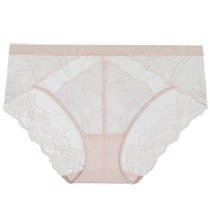 Adore Body Spring Dance Panties Womens Cotton Bottom Lace Mid-waist Boxer Briefs AD230441