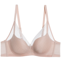 (Dongli wear) Love Tide Love Underwear Womens Spring and Summer Soft Steel Ring Medium Thick Molded Cup Bra AM149531