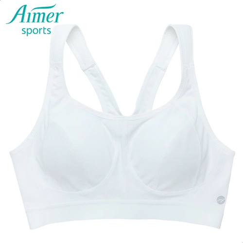 Aimer Sports Aimbing Sports Sports Speed ​​Speed ​​Intensity Vest Thin -Mold Cup Bras AS111A51